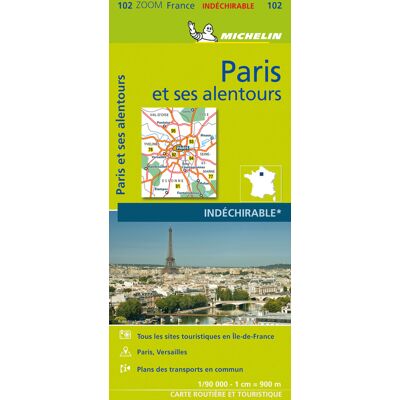 Michelin Paris und Umgebung 2021 / Michelin Karte Paris et ses alentours 2021 - Publicité Michelin Paris und Umgebung 2021 / Michelin Karte Paris et ses alentours 2021 - Publicité