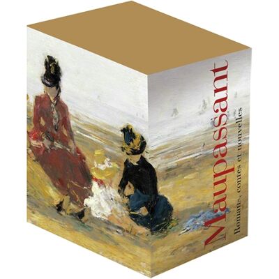 Guy de Maupassant Coffret Pléiade Maupassant 3 volumes - Publicité Guy de Maupassant Coffret Pléiade Maupassant 3 volumes - Publicité