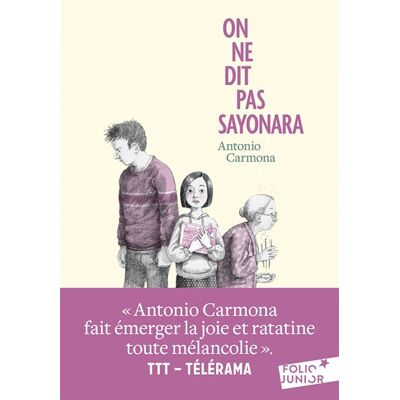 Antonio Carmona On ne dit pas sayonara - Publicité Antonio Carmona On ne dit pas sayonara - Publicité