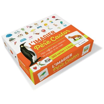 Collectif L'imagier du Père Castor : mon coffret pour associer les images et les mots - Publicité Collectif L'imagier du Père Castor : mon coffret pour associer les images et les mots - Publicité