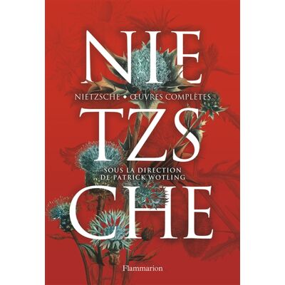 Friedrich Nietzsche Nietzsche : oeuvres complètes - Publicité Friedrich Nietzsche Nietzsche : oeuvres complètes - Publicité