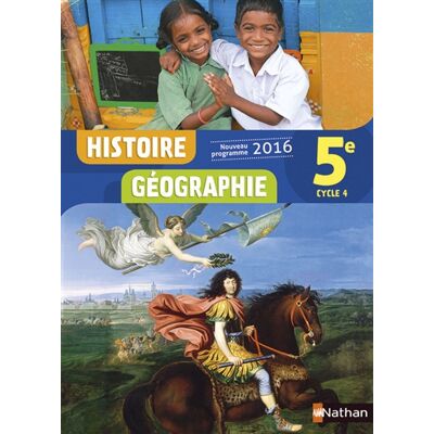 Histoire géographie 5e, cycle 4 : nouveau programme 2016 - Publicité Histoire géographie 5e, cycle 4 : nouveau programme 2016 - Publicité