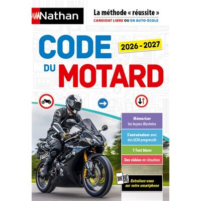 Thierry Orval Code du motard 2026-2027 - Publicité Thierry Orval Code du motard 2026-2027 - Publicité