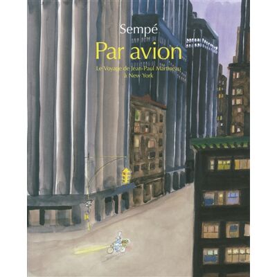 Jean-Jacques Sempé Par avion - Publicité Jean-Jacques Sempé Par avion - Publicité