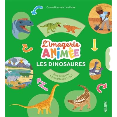 Carole Bourset Les dinosaures - Publicité Carole Bourset Les dinosaures - Publicité