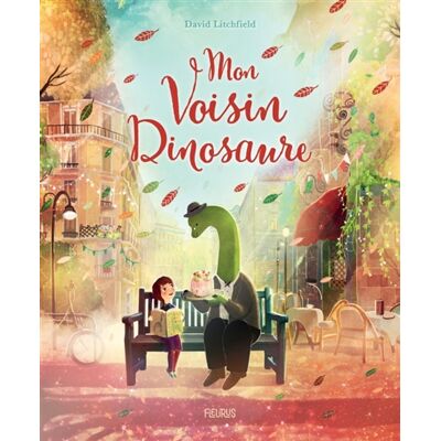 David Litchfield Mon voisin dinosaure - Publicité David Litchfield Mon voisin dinosaure - Publicité