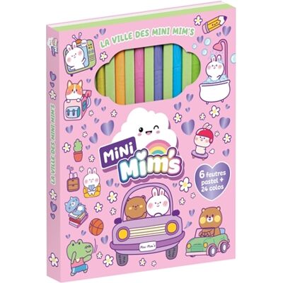 La ville des Mini Mim’s (coffret feutres) - Publicité La ville des Mini Mim’s (coffret feutres) - Publicité