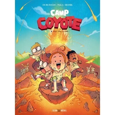 Marc Dubuisson Camp Coyote - tome 3 - Tout fou, le camp ! - Publicité Marc Dubuisson Camp Coyote - tome 3 - Tout fou, le camp ! - Publicité