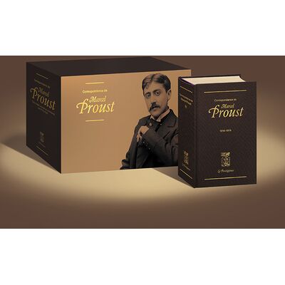 Correspondance de Marcel Proust : coffret - Publicité Correspondance de Marcel Proust : coffret - Publicité