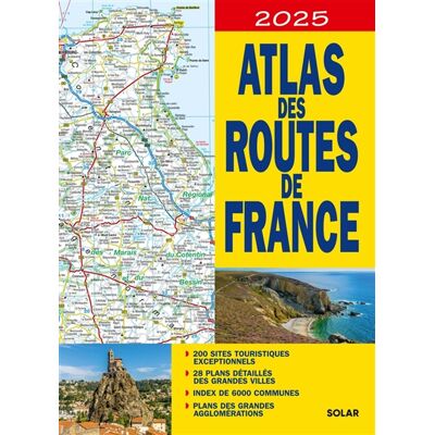 Collectif Atlas des routes de France 2025 - Publicité Collectif Atlas des routes de France 2025 - Publicité