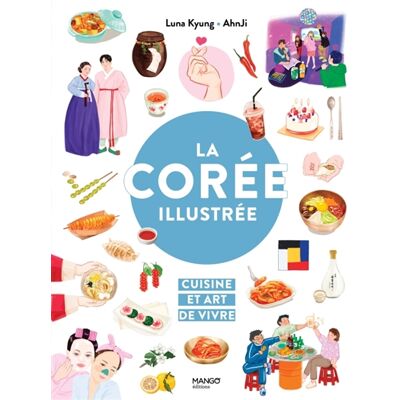 Luna Kyung La Corée illustrée : cuisine et art de vivre - Publicité Luna Kyung La Corée illustrée : cuisine et art de vivre - Publicité