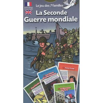 La Seconde Guerre mondiale : le jeu de 7 familles - Publicité La Seconde Guerre mondiale : le jeu de 7 familles - Publicité