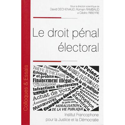 Le droit pénal électoral - Publicité Le droit pénal électoral - Publicité
