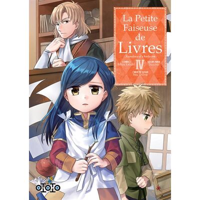 Miya Kazuki La petite faiseuse de livres : ascendance of a bookworm. Vol. 4 - Publicité Miya Kazuki La petite faiseuse de livres : ascendance of a bookworm. Vol. 4 - Publicité