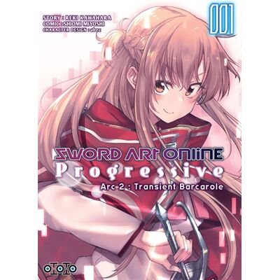 Reki Kawahara Sword art online : progressive : transient Barcarole. Vol. 1 - Publicité Reki Kawahara Sword art online : progressive : transient Barcarole. Vol. 1 - Publicité