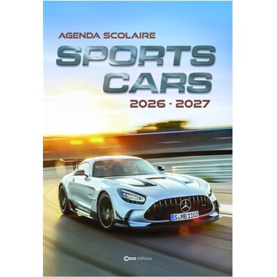 Collectif Agenda scolaire Sports Cars 2026-2027 - Publicité Collectif Agenda scolaire Sports Cars 2026-2027 - Publicité