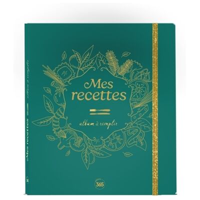 Mes recettes : album à remplir - Publicité Mes recettes : album à remplir - Publicité