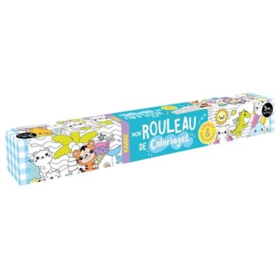 Collectif Mon rouleau de coloriages adhesif : kawaii - Publicité Collectif Mon rouleau de coloriages adhesif : kawaii - Publicité