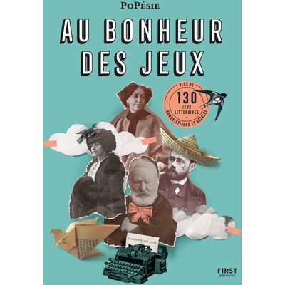 Popésie Au bonheur des jeux : plus de 130 jeux littéraires humoristiques et décalés - Publicité Popésie Au bonheur des jeux : plus de 130 jeux littéraires humoristiques et décalés - Publicité