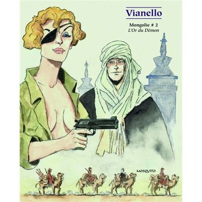 Lele Vianello Mongolie - Tome 2 - L'Or du Démon - Publicité Lele Vianello Mongolie - Tome 2 - L'Or du Démon - Publicité
