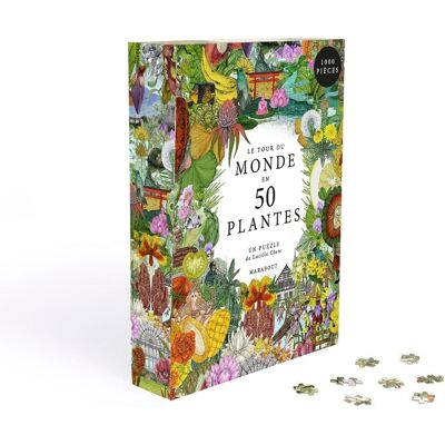 DRORI-J Le tour du monde en 50 plantes - Publicité DRORI-J Le tour du monde en 50 plantes - Publicité