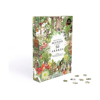 NED Puzzle - Découvrir le monde à travers 50 arbres - Publicité NED Puzzle - Découvrir le monde à travers 50 arbres - Publicité