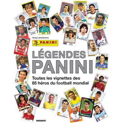 Greg Lansdowne Légendes Panini - Toutes les vignettes des 85 héros du football mondial - Publicité Greg Lansdowne Légendes Panini - Toutes les vignettes des 85 héros du football mondial - Publicité