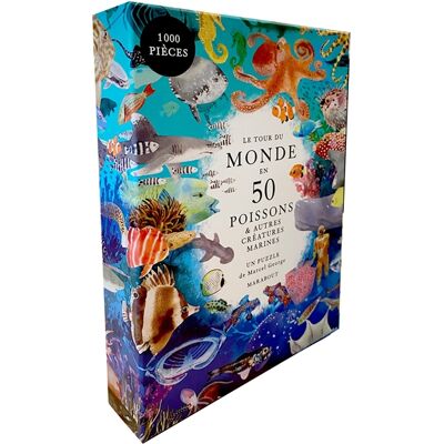 Helen Scales Le tour du monde en 50 poissons : & autres créatures marines - Publicité Helen Scales Le tour du monde en 50 poissons : & autres créatures marines - Publicité