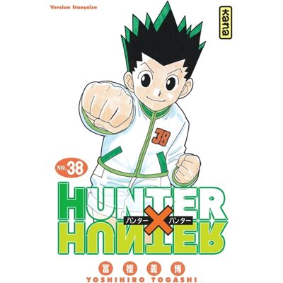 Yoshihiro Togashi Hunter X Hunter - Tome 38 - Publicité Yoshihiro Togashi Hunter X Hunter - Tome 38 - Publicité
