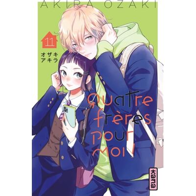Akira Ozaki Quatre frères pour moi ! - Tome 11 - Publicité Akira Ozaki Quatre frères pour moi ! - Tome 11 - Publicité