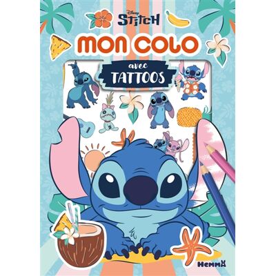 Collectif Disney Stitch : Mon colo avec tattoos (Stitch) - Publicité Collectif Disney Stitch : Mon colo avec tattoos (Stitch) - Publicité