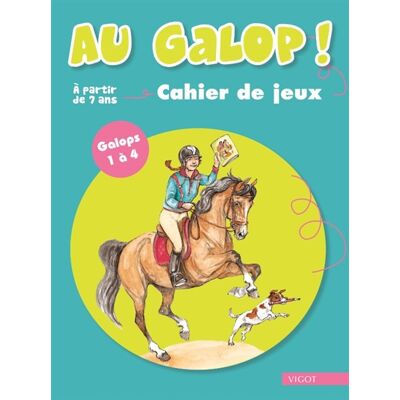 Marine Oussedik Au galop ! : cahier de jeux : Galops 1 à 4 - Publicité Marine Oussedik Au galop ! : cahier de jeux : Galops 1 à 4 - Publicité
