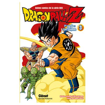 Akira Toriyama Dragon Ball Z - 1re partie - Tome 03 - Les Saïyens - Publicité Akira Toriyama Dragon Ball Z - 1re partie - Tome 03 - Les Saïyens - Publicité