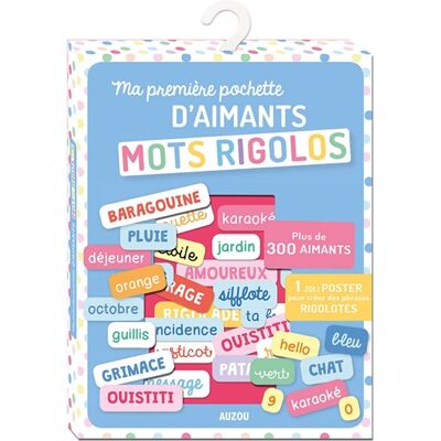 Collectif Mots rigolos : ma première pochette d'aimants - Publicité Collectif Mots rigolos : ma première pochette d'aimants - Publicité