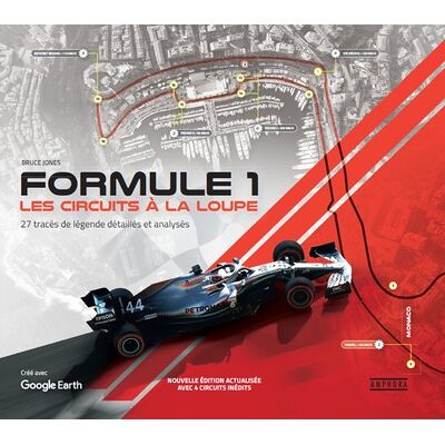 Bruce Jones Formule 1 : les circuits à la loupe : 27 tracés de légende détaillés et analysés - Publicité Bruce Jones Formule 1 : les circuits à la loupe : 27 tracés de légende détaillés et analysés - Publicité