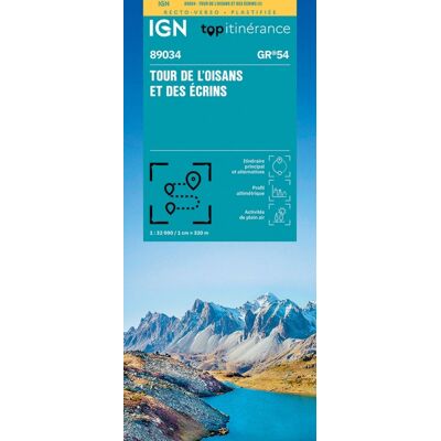 89034 Tour de l'Oisans et des Ecrins - Publicité 89034 Tour de l'Oisans et des Ecrins - Publicité