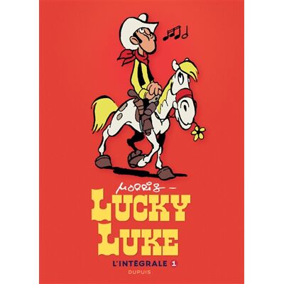 Morris Lucky Luke - Nouvelle Intégrale - Tome 1 - Publicité Morris Lucky Luke - Nouvelle Intégrale - Tome 1 - Publicité