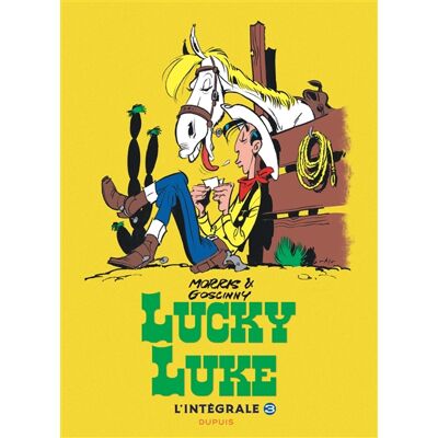 René Goscinny Lucky Luke - Nouvelle Intégrale - Tome 3 - Publicité René Goscinny Lucky Luke - Nouvelle Intégrale - Tome 3 - Publicité