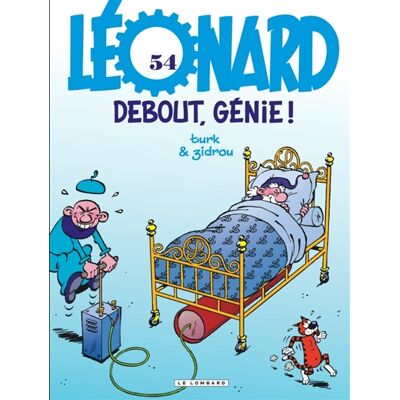Zidrou Léonard - Tome 54 - Debout, génie ! - Publicité Zidrou Léonard - Tome 54 - Debout, génie ! - Publicité