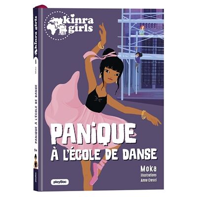 Moka Kinra Girls - Destination Mystère - Panique à l'école de danse - Tome 6 - Publicité Moka Kinra Girls - Destination Mystère - Panique à l'école de danse - Tome 6 - Publicité