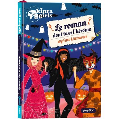 Moka Kinra Girls - Le roman dont tu es l'héroïne - Mystère à Halloween - Tome 3 - Publicité Moka Kinra Girls - Le roman dont tu es l'héroïne - Mystère à Halloween - Tome 3 - Publicité
