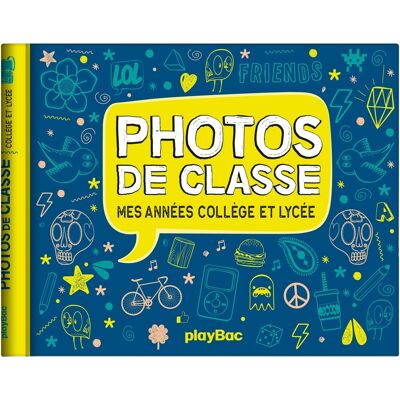 Playbac Éditions Mon album photos de classe : Collège et lycée : 2026 - Publicité Playbac Éditions Mon album photos de classe : Collège et lycée : 2026 - Publicité