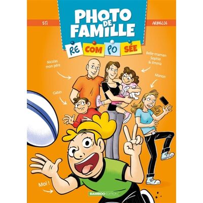 Sti Photo de famille (recomposée) - tome 02 - Publicité Sti Photo de famille (recomposée) - tome 02 - Publicité