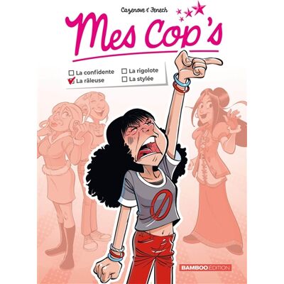 Christophe Cazenove Mes Cop's mini - La râleuse - Publicité Christophe Cazenove Mes Cop's mini - La râleuse - Publicité