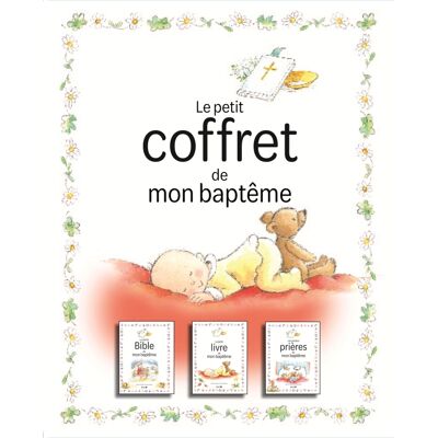 Sally Ann Wright Le petit coffret de mon baptème - 3 livres - Publicité Sally Ann Wright Le petit coffret de mon baptème - 3 livres - Publicité