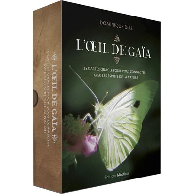 Dominique Dias L'oeil de Gaïa : 35 cartes oracle pour vous connecter avec les esprits de la nature - Publicité Dominique Dias L'oeil de Gaïa : 35 cartes oracle pour vous connecter avec les esprits de la nature - Publicité