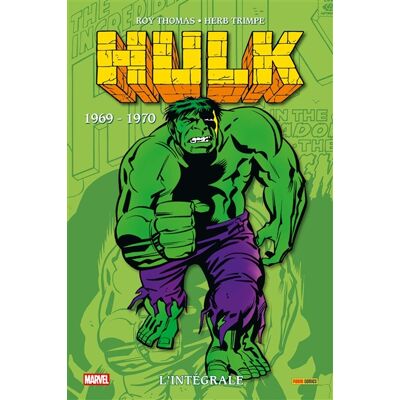 Roy Thomas Hulk : L'intégrale 1969-1970 (T06) - Publicité Roy Thomas Hulk : L'intégrale 1969-1970 (T06) - Publicité