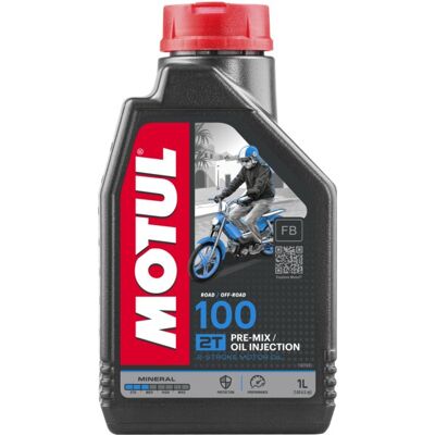 Motul - 100 2T - 1L - Motor oil - Publicité Motul - 100 2T - 1L - Motor oil - Publicité