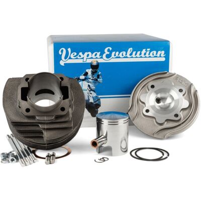 Kit cylindre racing 130cc Polini pour Vespa Primavera - Amélioration moteur - Publicité Kit cylindre racing 130cc Polini pour Vespa Primavera - Amélioration moteur - Publicité