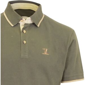 Percussion Polo brodé sanglier manches courtes coton piqué kaki S à 3XL - Publicité Percussion Polo brodé sanglier manches courtes coton piqué kaki S à 3XL - Publicité